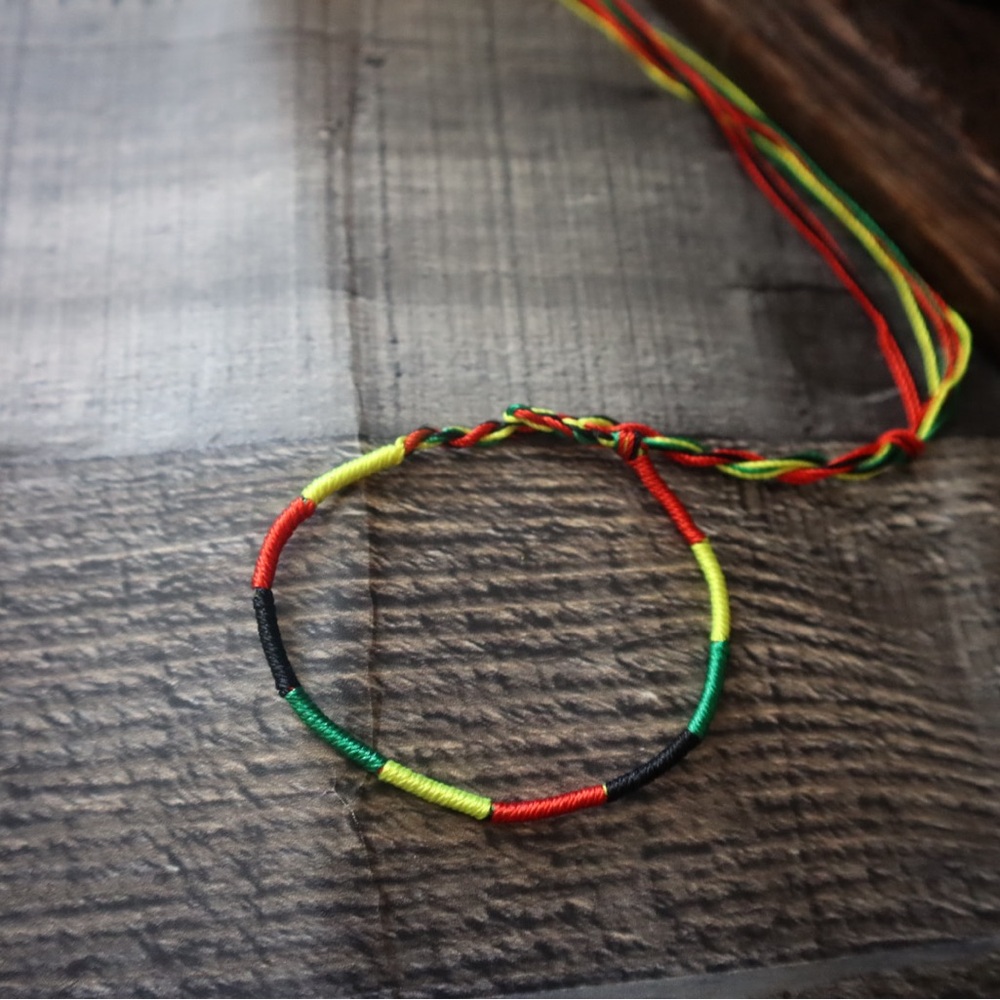 Rasta Friendship Bracelet